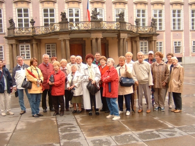 Gruppe in Prag 1
