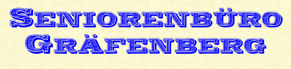 Schriftzug Seniorenb�ro